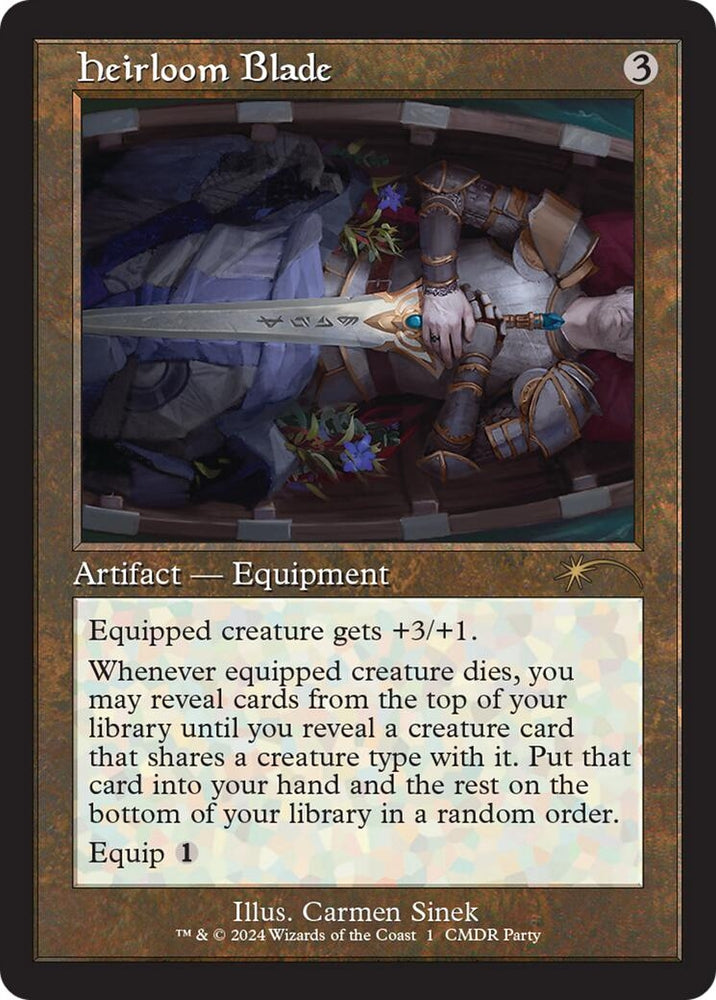 Image for Heirloom Blade (Retro Frame) (1) [WPN & Gateway Promos]