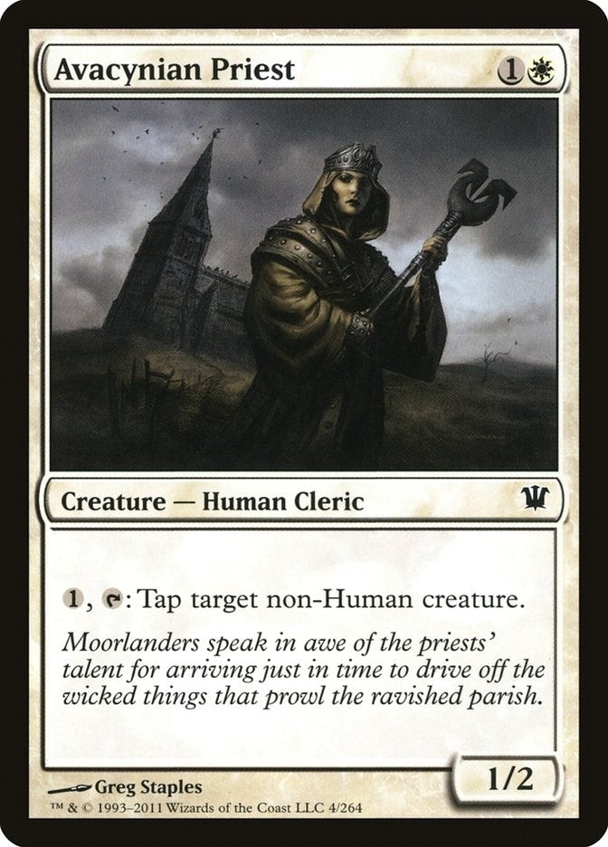 Image for Avacynian Priest (4) [Innistrad]
