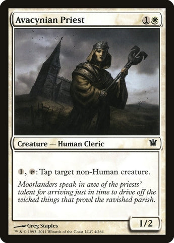 Image for Avacynian Priest (4) [Innistrad]
