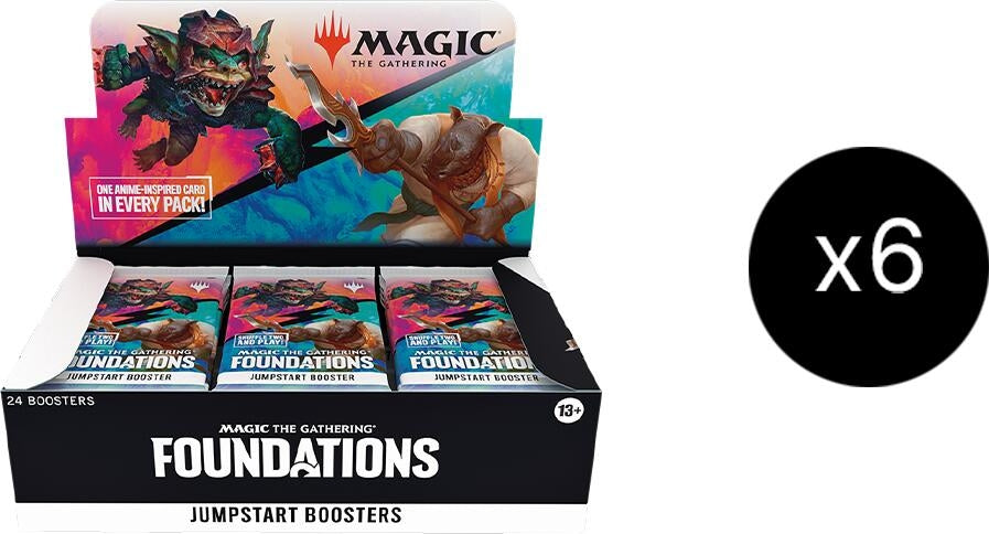 Image for Magic: The Gathering Foundations - Jumpstart Booster Display Case [Foundations Jumpstart]