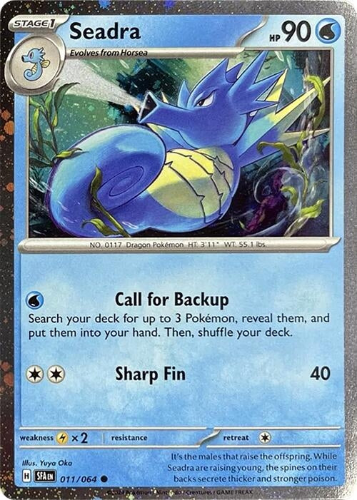 Image for Seadra - 011/064 (Cosmos Holo) (011/064) - Pokemon