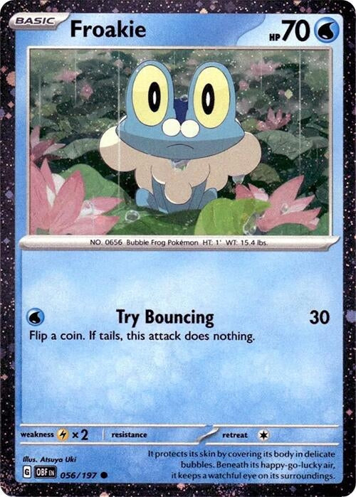 Froakie - 056/197 (Cosmos Holo) (056/197) (Miscellaneous Cards & Products)