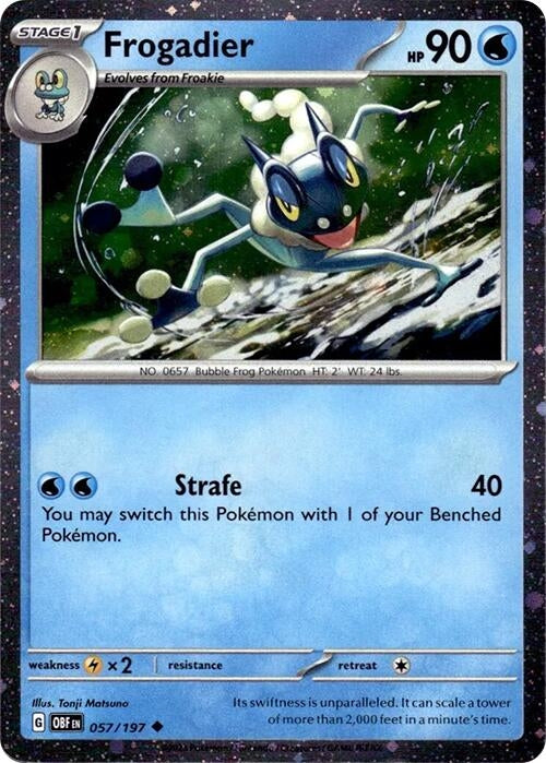 Frogadier - 057/197 (Cosmos Holo) (057/197) (Miscellaneous Cards & Products)