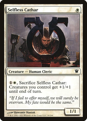 Image for Selfless Cathar (30) [Innistrad]