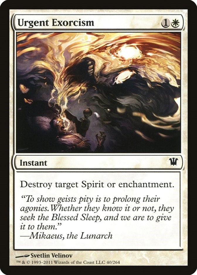 Image for Urgent Exorcism (40) [Innistrad]