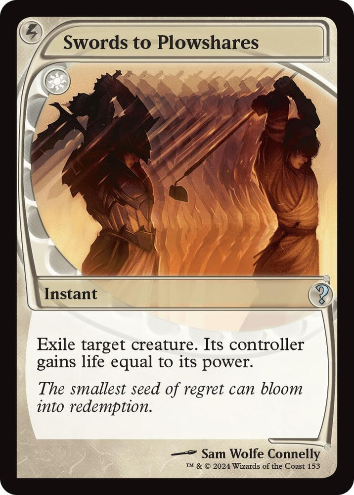 Image for Swords to Plowshares (Future Sight) (153) [Mystery Booster 2]