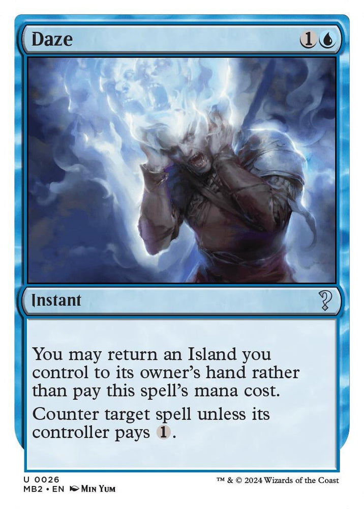 Image for Daze (White Border) (26) [Mystery Booster 2]