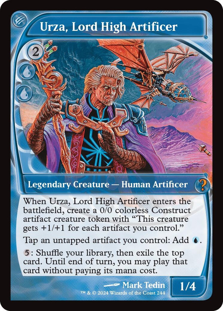 Image for Urza, Lord High Artificer (Future Sight) (244) [Mystery Booster 2]