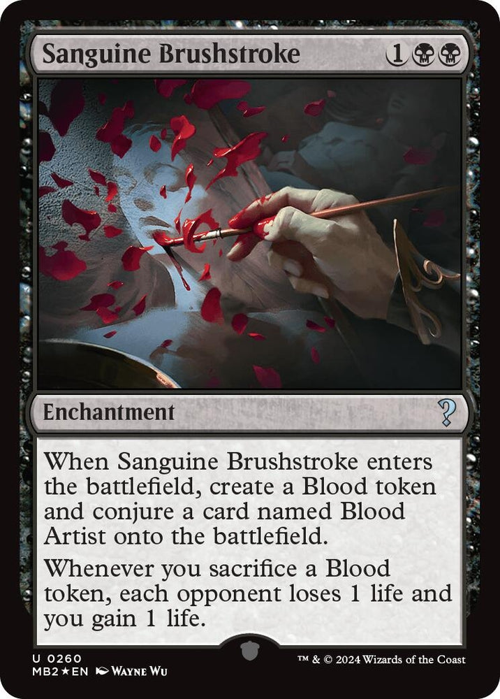 Image for Sanguine Brushstroke (260) [Mystery Booster 2]
