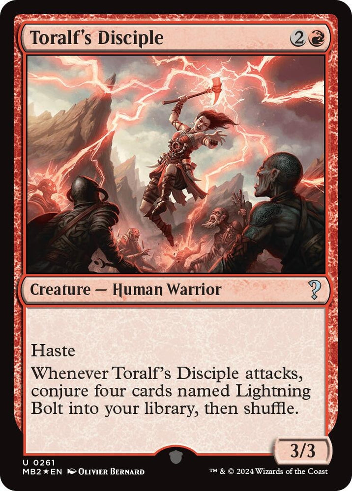 Image for Toralf's Disciple (261) [Mystery Booster 2]