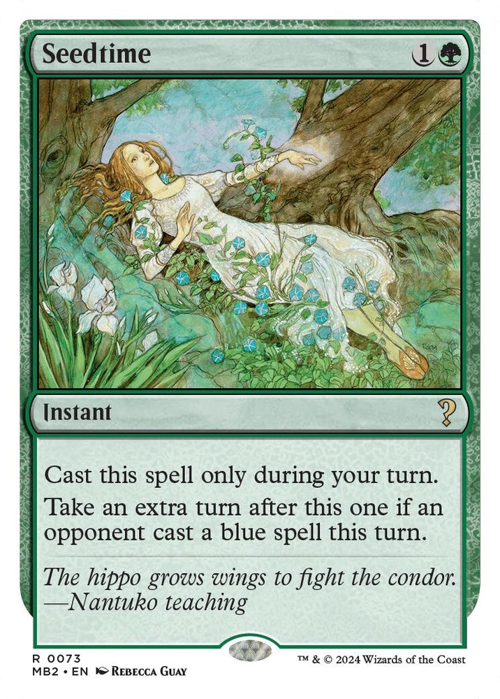 Image for Seedtime (White Border) (73) [Mystery Booster 2]