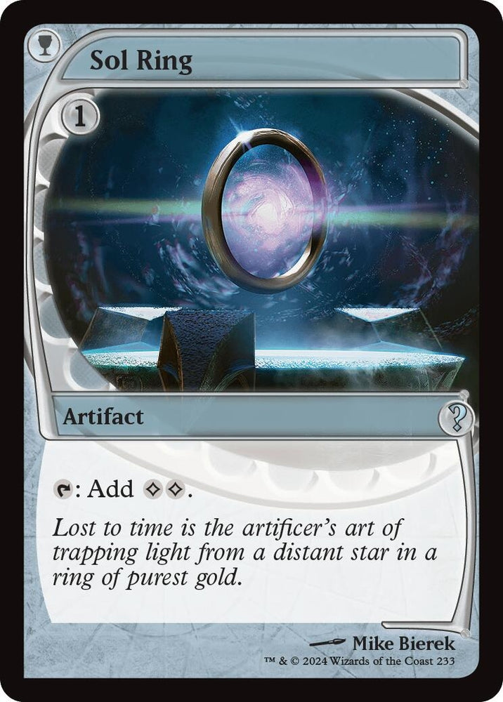 Image for Sol Ring (Future Sight) (233) [Mystery Booster 2]