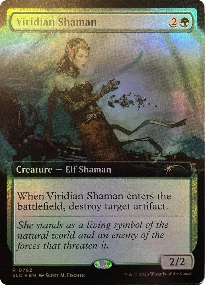 Image for Viridian Shaman (Extended Art) (782) [Secret Lair Drop Series]