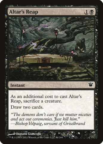 Image for Altar's Reap (86) [Innistrad]