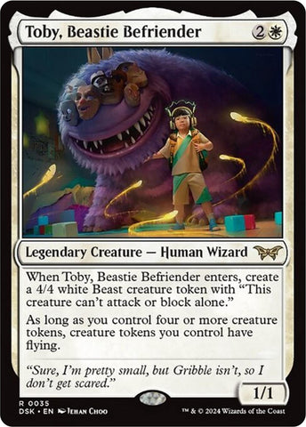 Image for Toby, Beastie Befriender (35) [Duskmourn: House of Horror]
