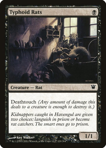 Image for Typhoid Rats (120) [Innistrad]