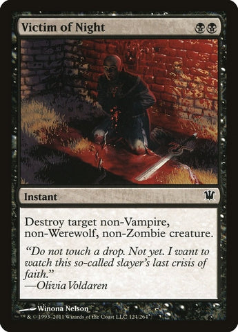 Image for Victim of Night (124) [Innistrad]