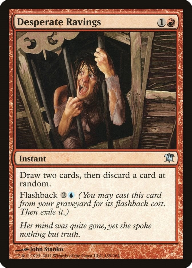 Image for Desperate Ravings (139) [Innistrad]
