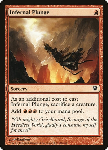 Image for Infernal Plunge (148) [Innistrad]