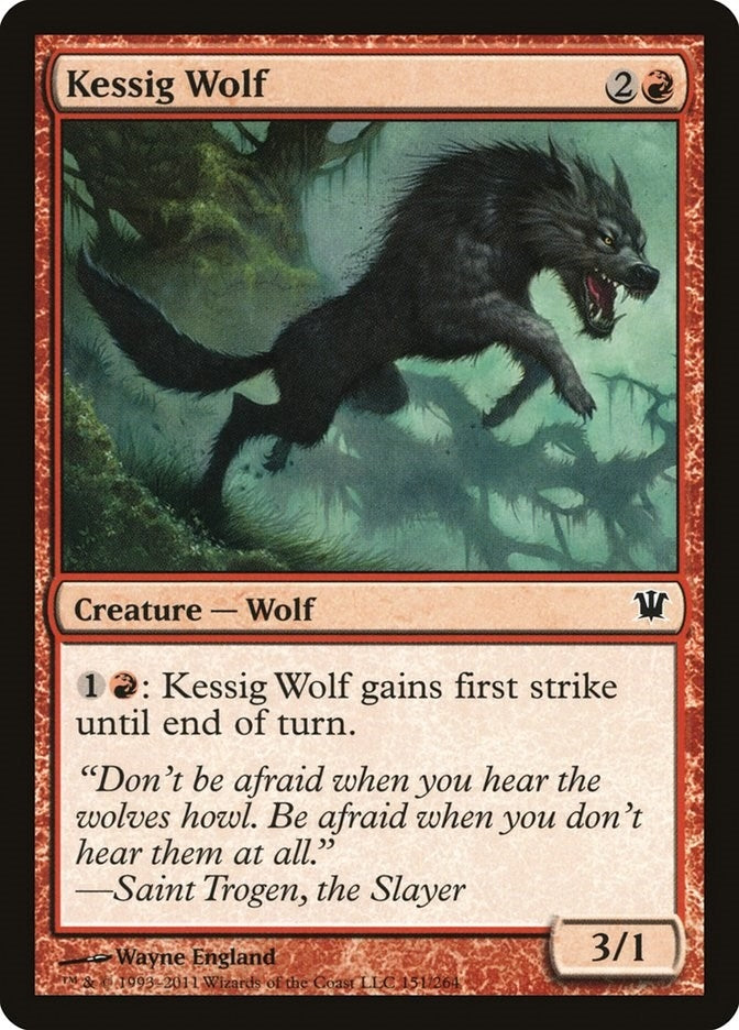 Image for Kessig Wolf (151) [Innistrad]