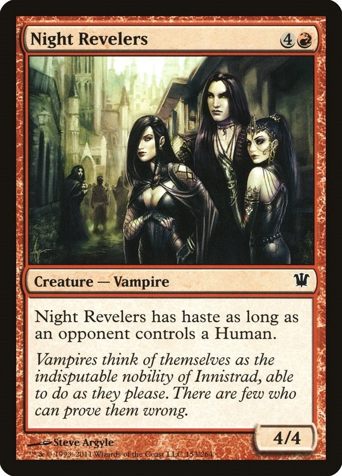 Image for Night Revelers (153) [Innistrad]