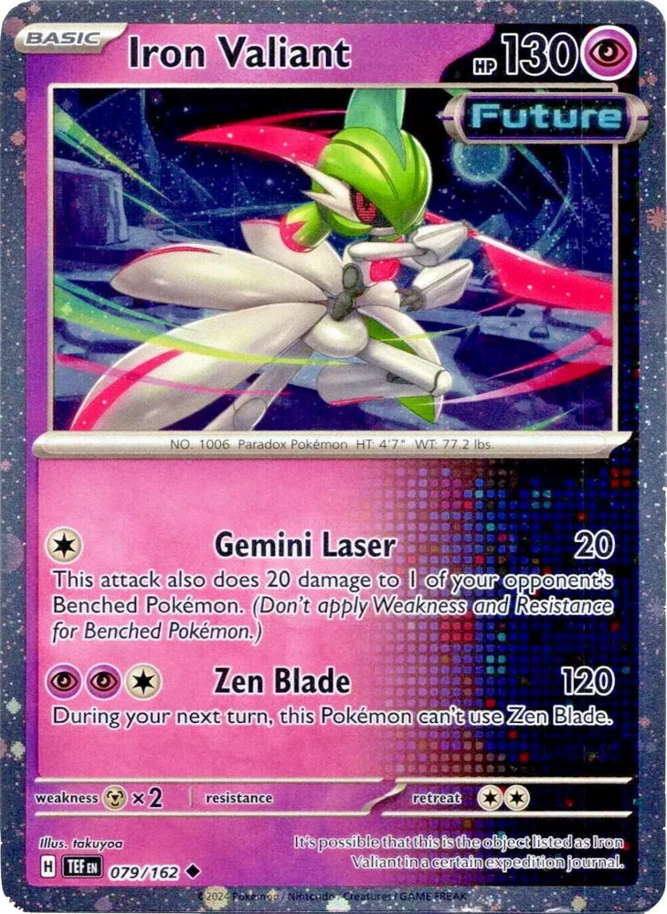 Iron Valiant - 079/162 (Cosmos Holo) (079/162) (Miscellaneous Cards & Products)
