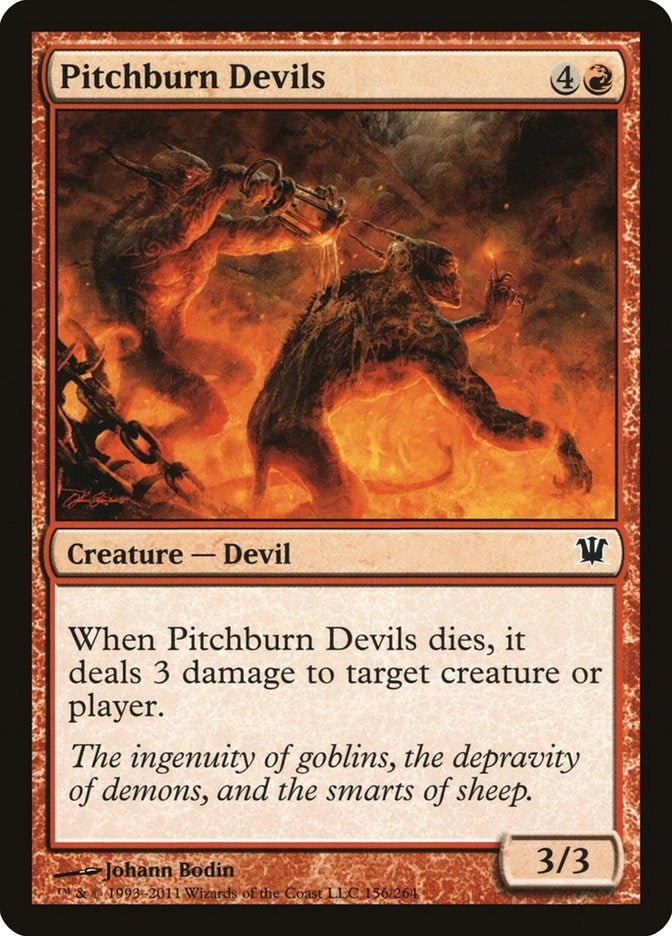 Image for Pitchburn Devils (156) [Innistrad]