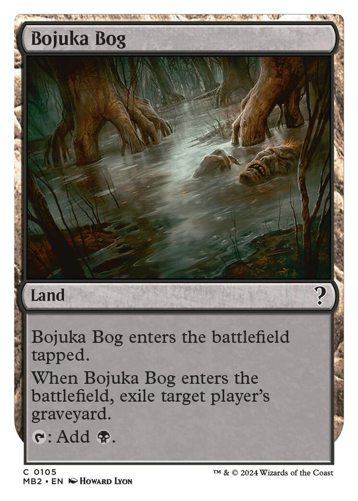 Image for Bojuka Bog (White Border) (105) [Mystery Booster 2]