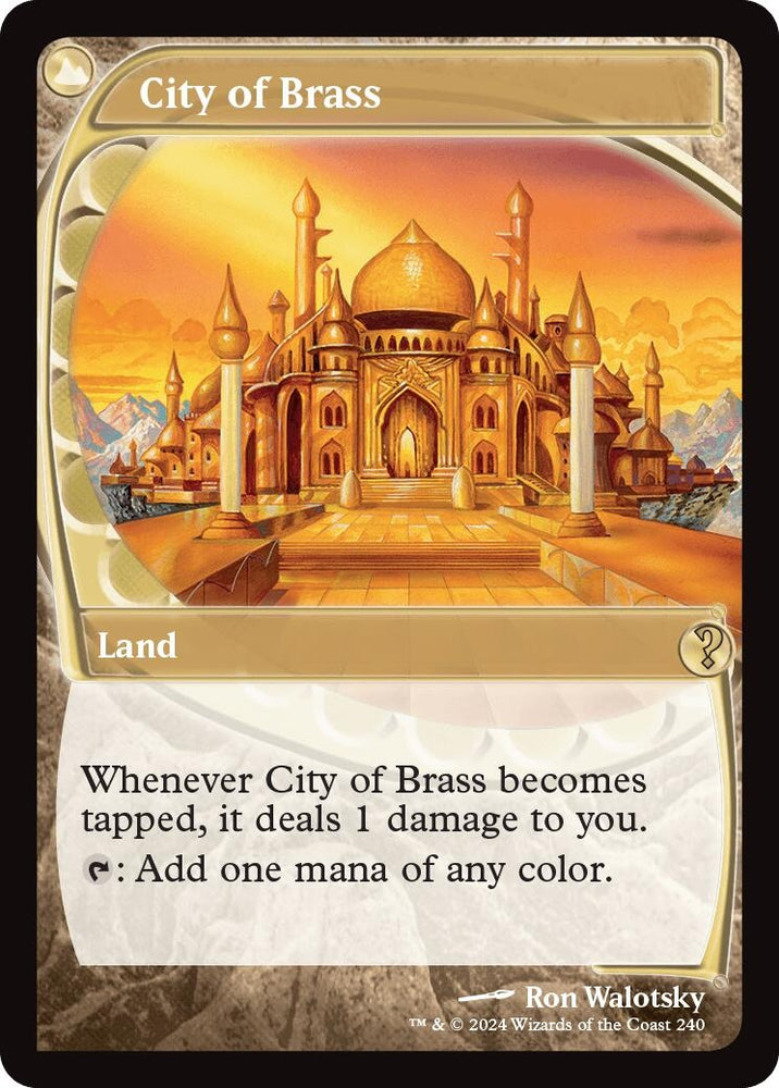 Image for City of Brass (Future Sight) (240) [Mystery Booster 2]