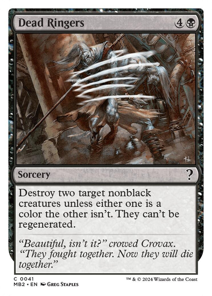 Image for Dead Ringers (White Border) (41) [Mystery Booster 2]