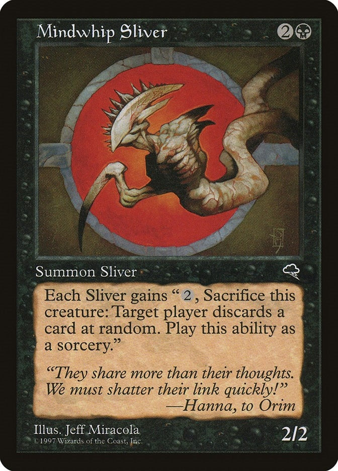 Image for Mindwhip Sliver (145) [Tempest]