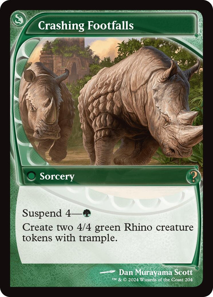 Image for Crashing Footfalls (Future Sight) (204) [Mystery Booster 2]