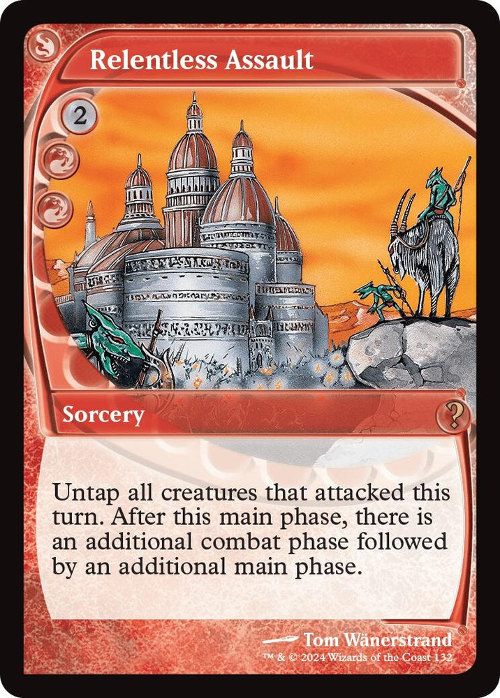 Image for Relentless Assault (Future Sight) (132) [Mystery Booster 2]