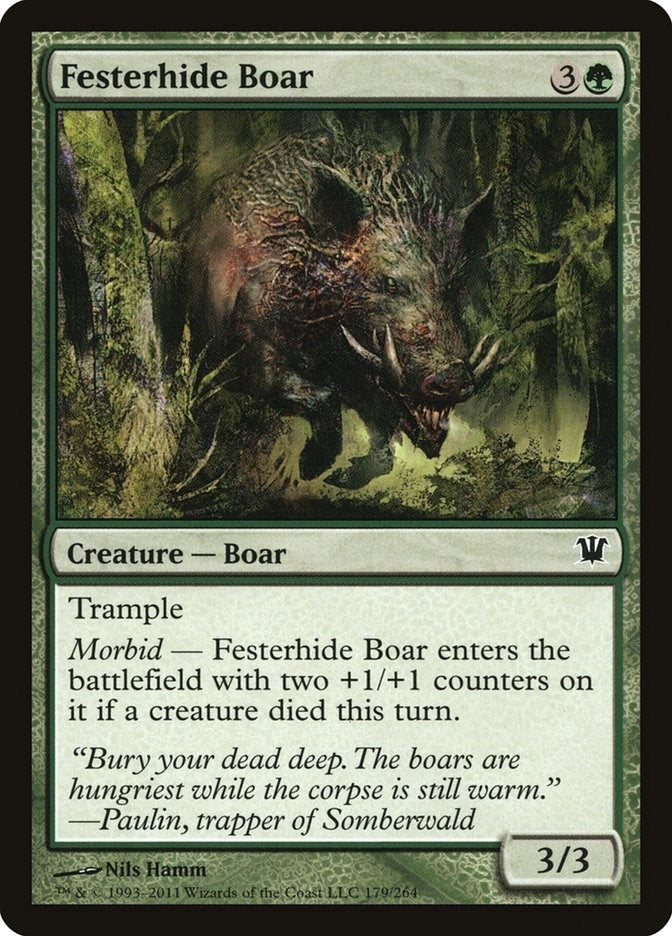 Image for Festerhide Boar (179) [Innistrad]