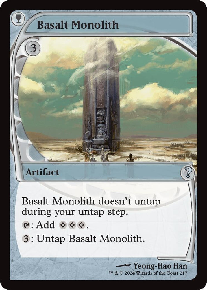 Image for Basalt Monolith (Future Sight) (217) [Mystery Booster 2]