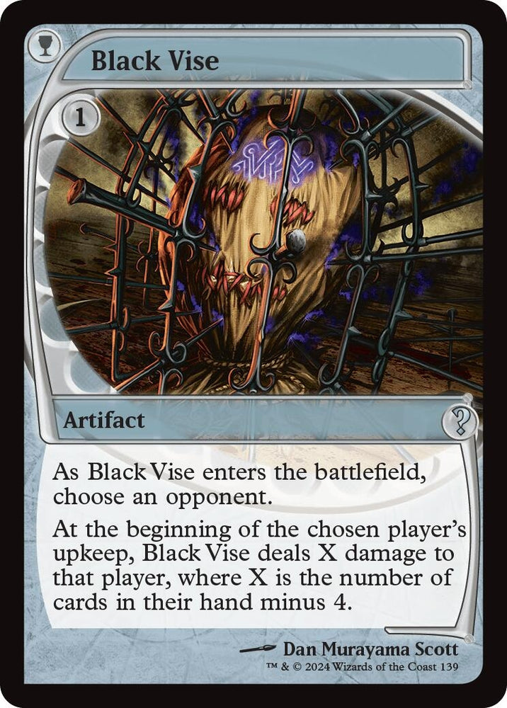 Image for Black Vise (Future Sight) (139) [Mystery Booster 2]