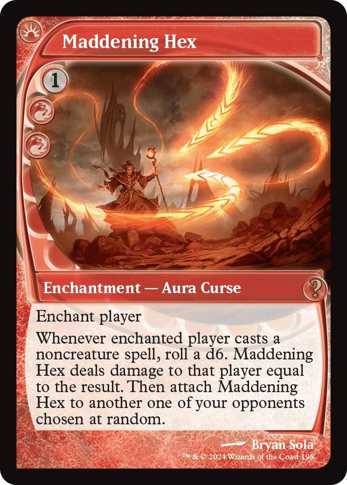 Image for Maddening Hex (Future Sight) (195) [Mystery Booster 2]