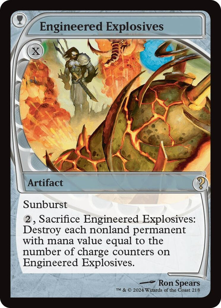Image for Engineered Explosives (Future Sight) (218) [Mystery Booster 2]