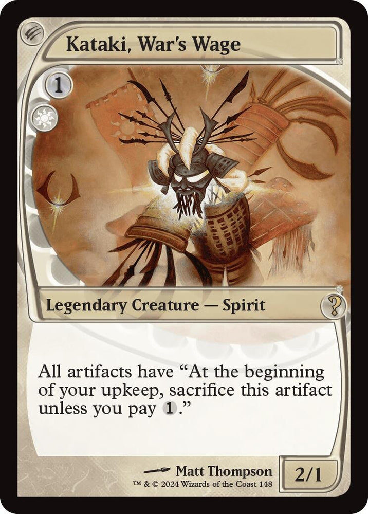 Image for Kataki, War's Wage (Future Sight) (148) [Mystery Booster 2]