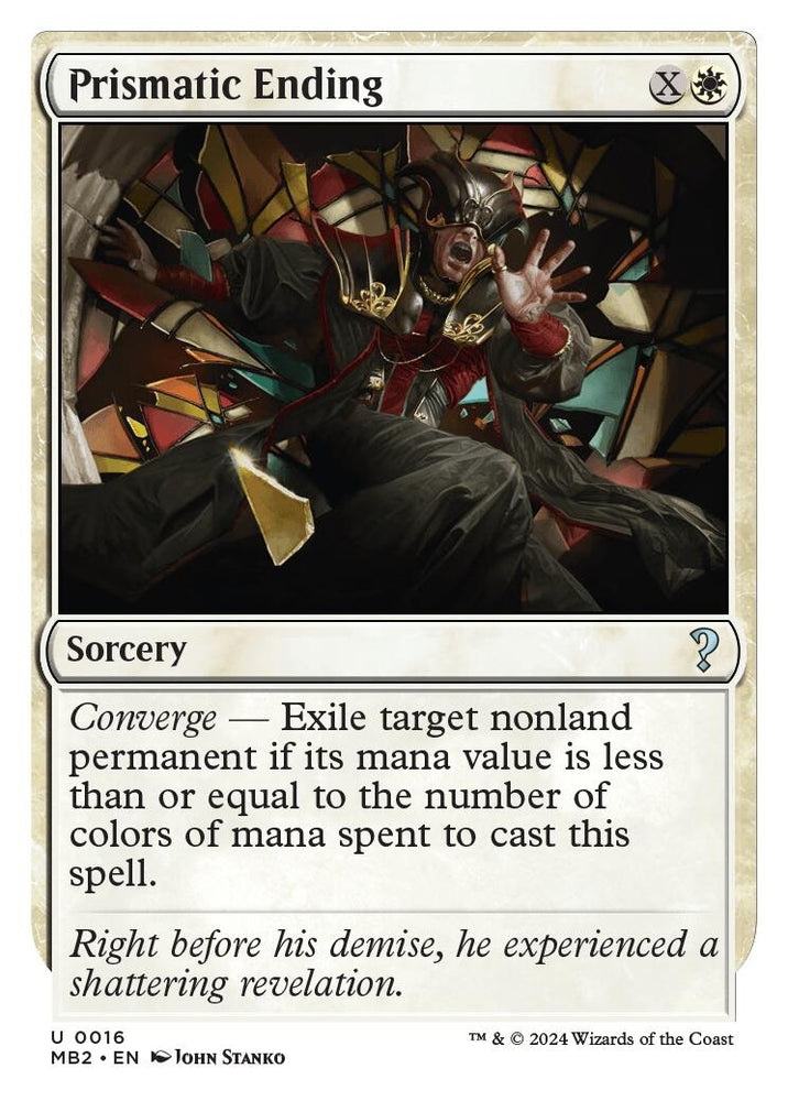 Image for Prismatic Ending (White Border) (16) [Mystery Booster 2]