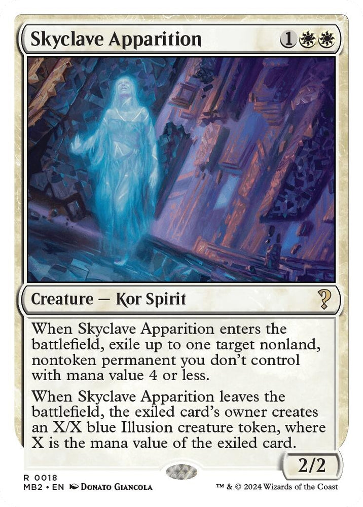 Image for Skyclave Apparition (White Border) (18) [Mystery Booster 2]