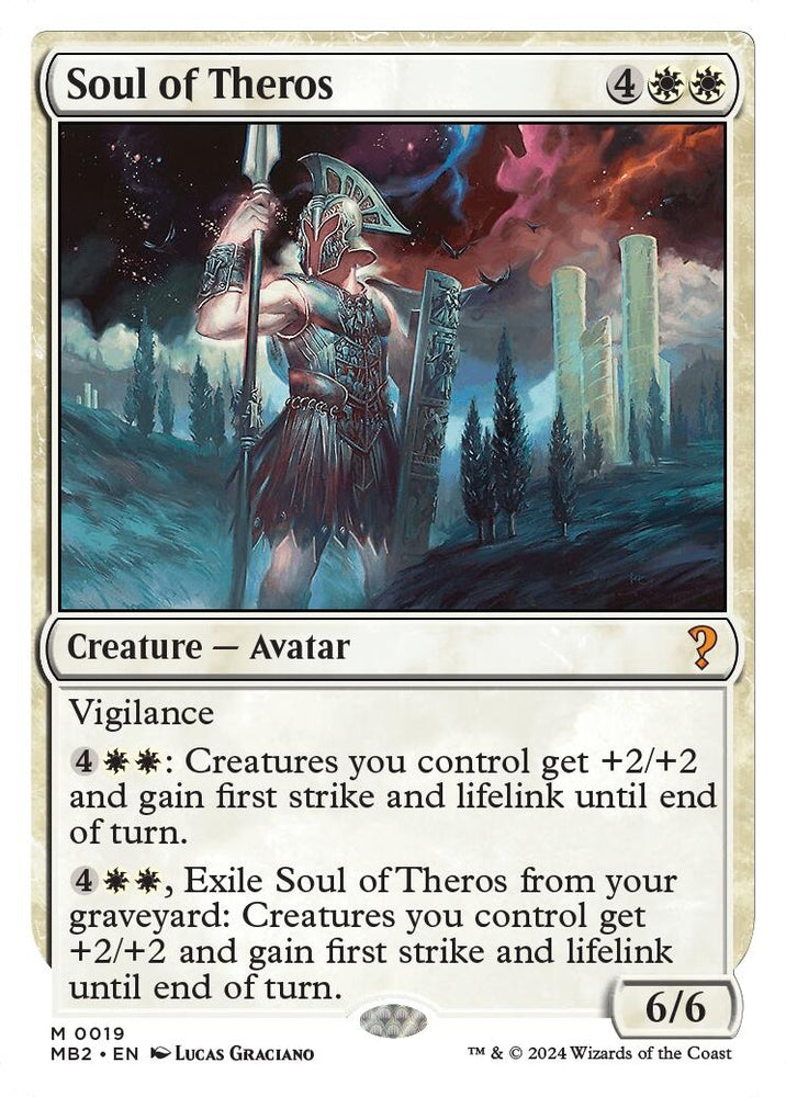 Image for Soul of Theros (White Border) (19) [Mystery Booster 2]
