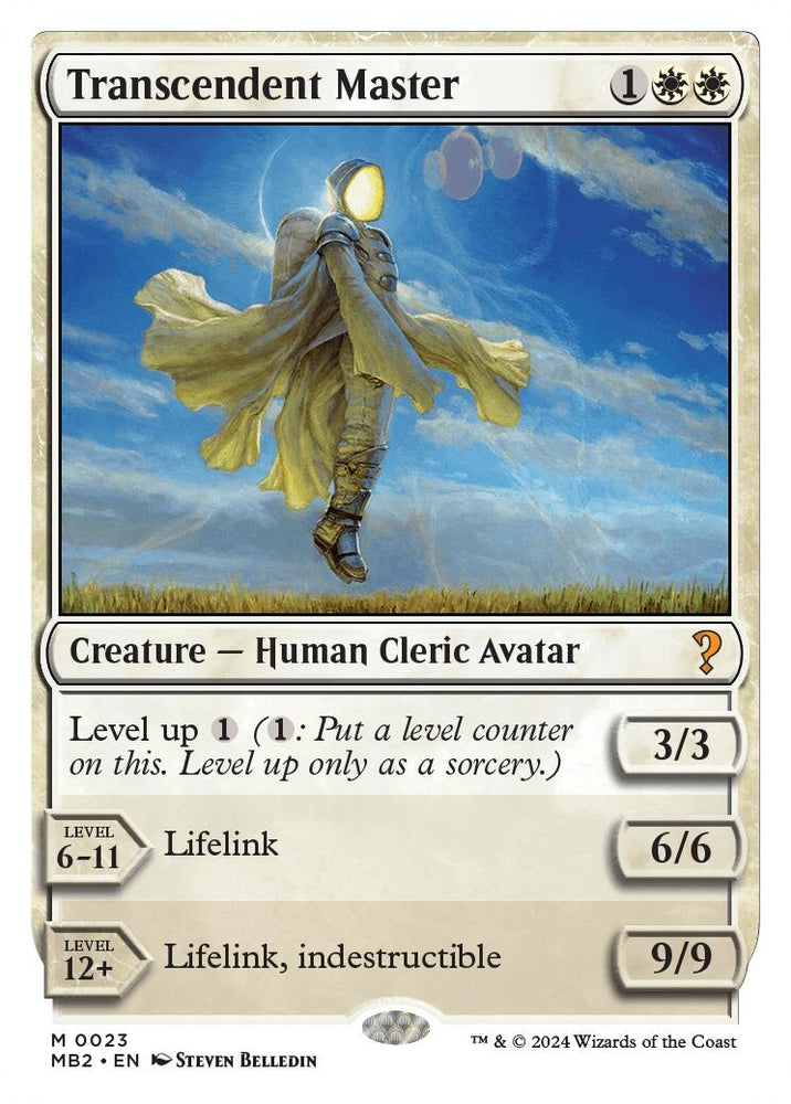 Image for Transcendent Master (White Border) (23) [Mystery Booster 2]