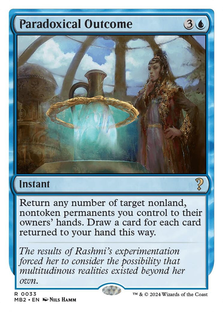 Image for Paradoxical Outcome (White Border) (33) [Mystery Booster 2]