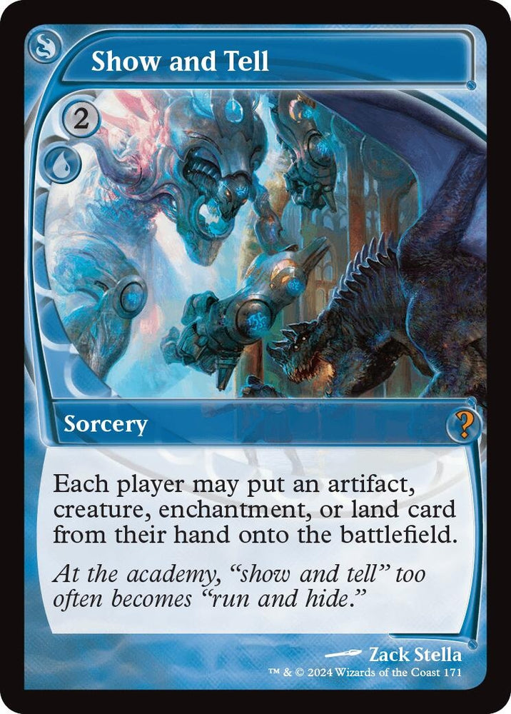 Image for Show and Tell (Future Sight) (171) [Mystery Booster 2]