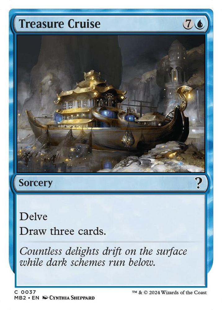 Image for Treasure Cruise (White Border) (37) [Mystery Booster 2]