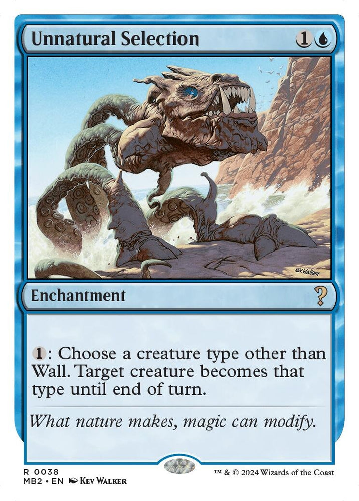 Image for Unnatural Selection (White Border) (38) [Mystery Booster 2]