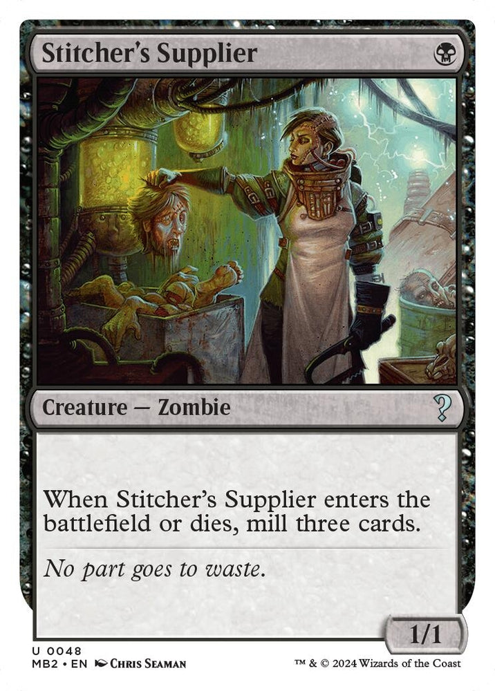 Image for Stitcher's Supplier (White Border) (48) [Mystery Booster 2]