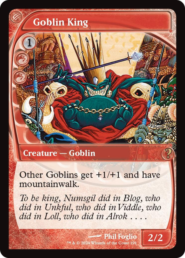 Image for Goblin King (Future Sight) (191) [Mystery Booster 2]