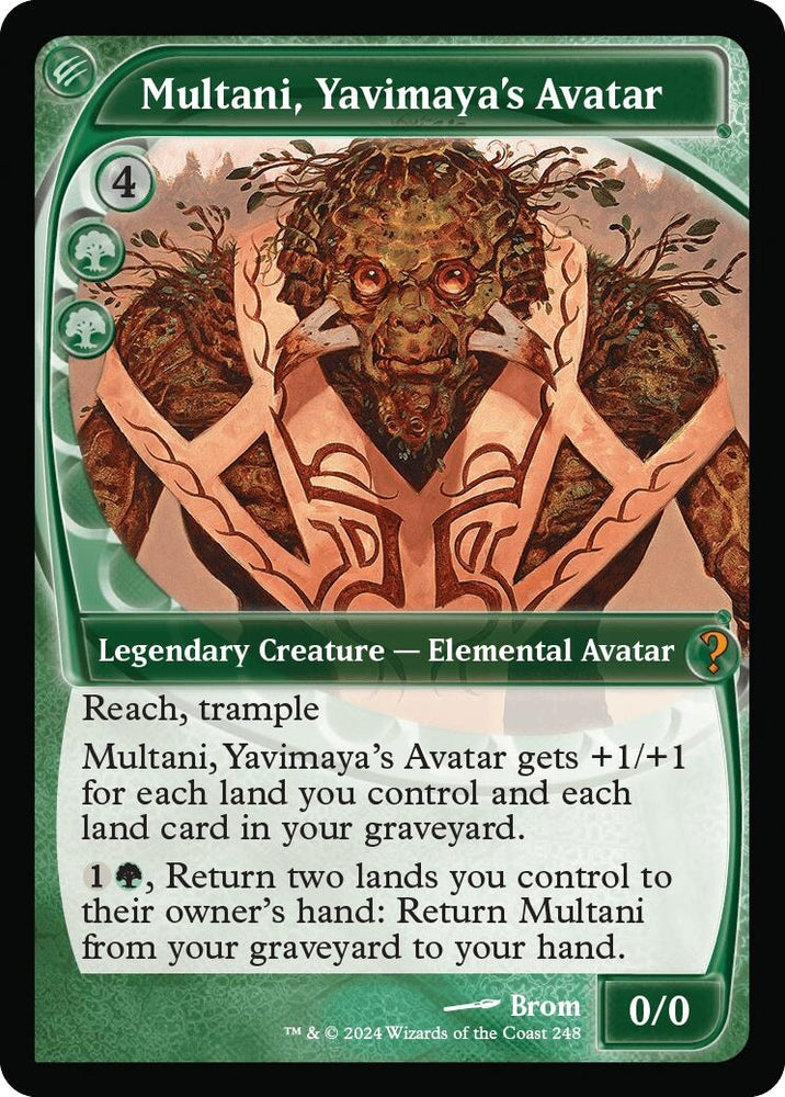 Image for Multani, Yavimaya's Avatar (Future Sight) (248) [Mystery Booster 2]